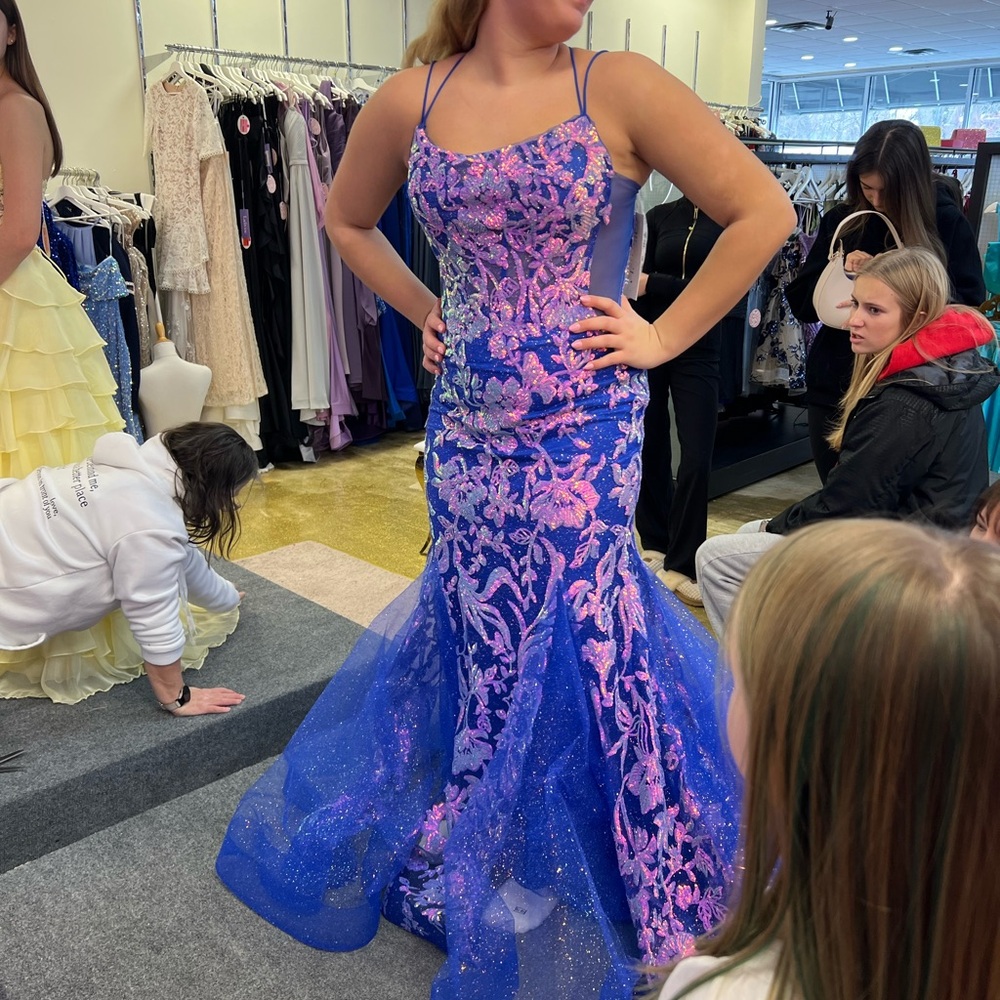 Elegant Blue Kids Dress